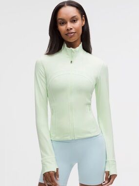 🍋 Lululemon Matcha Magic Define Cropped Jacket 🍵